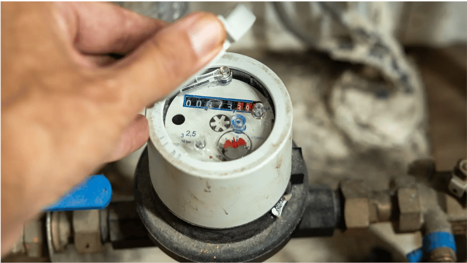 Water meter photograph